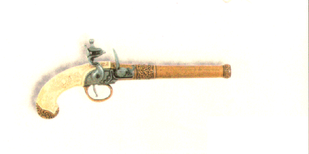 Queen Anne Turn Out Pistol